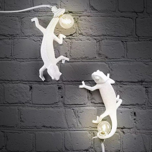 LED Wall Light Sconce Chameleon Night Light Table Lamp Unique Charms Projector Lights NINETY NIGHT   