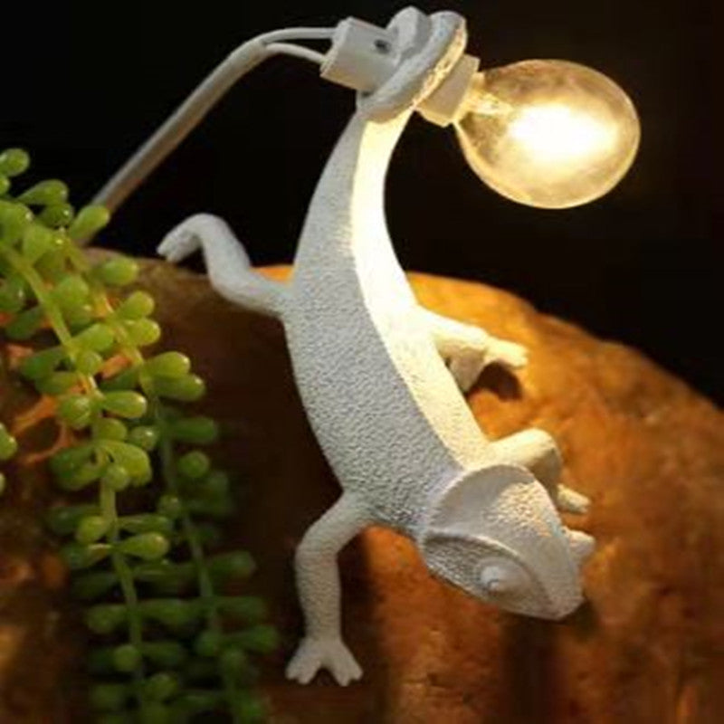 LED Wall Light Sconce Chameleon Night Light Table Lamp Unique Charms Projector Lights NINETY NIGHT Sconce-Down  