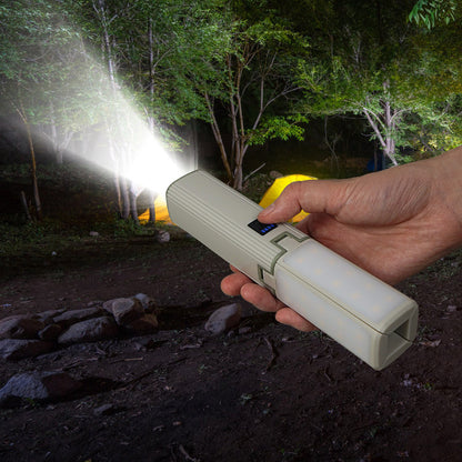 LED Portable Camping Light Folding Blades Flashing USB Charging Outdoor Tent Light Traveling To Go Power Bank Charms Projector Lights NINETY NIGHT   