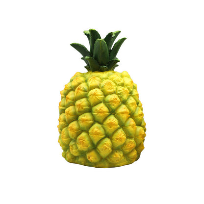 LED Light Resin Pineapple Solar Charging Waterproof Garden Courtyard Outdoor Traveling To Go Charms Projector Lights NINETY NIGHT Yellow  